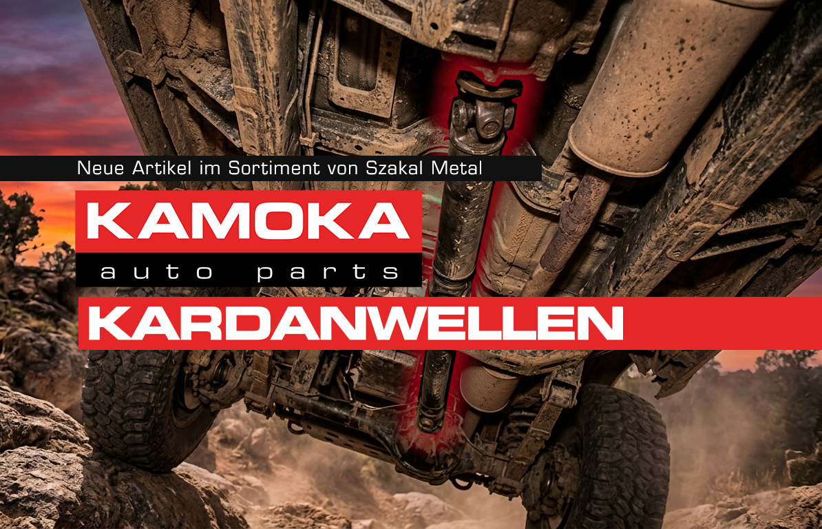 Kardanwellen Neu im Sortiment von Szakal MetAl