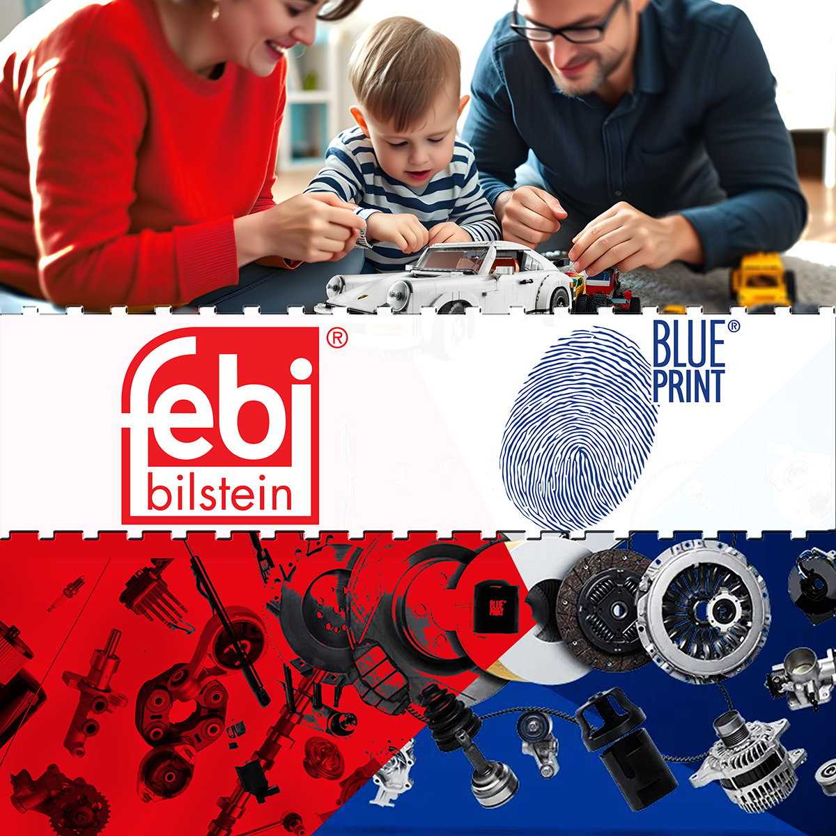 FEBI + BLUEPRINT LEGO AKCIÓ