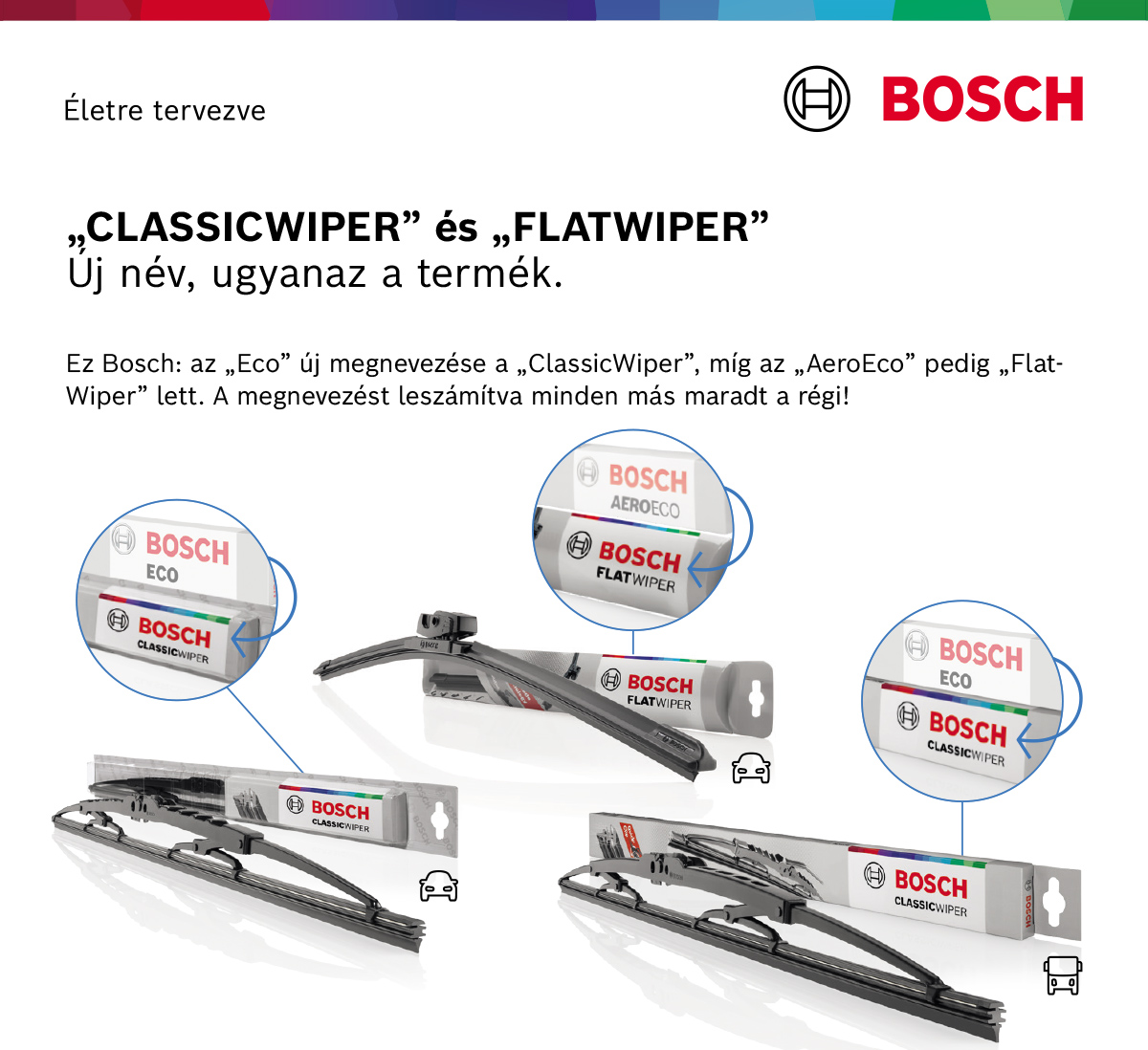 Bosch ClassicWiper & FlatWiper