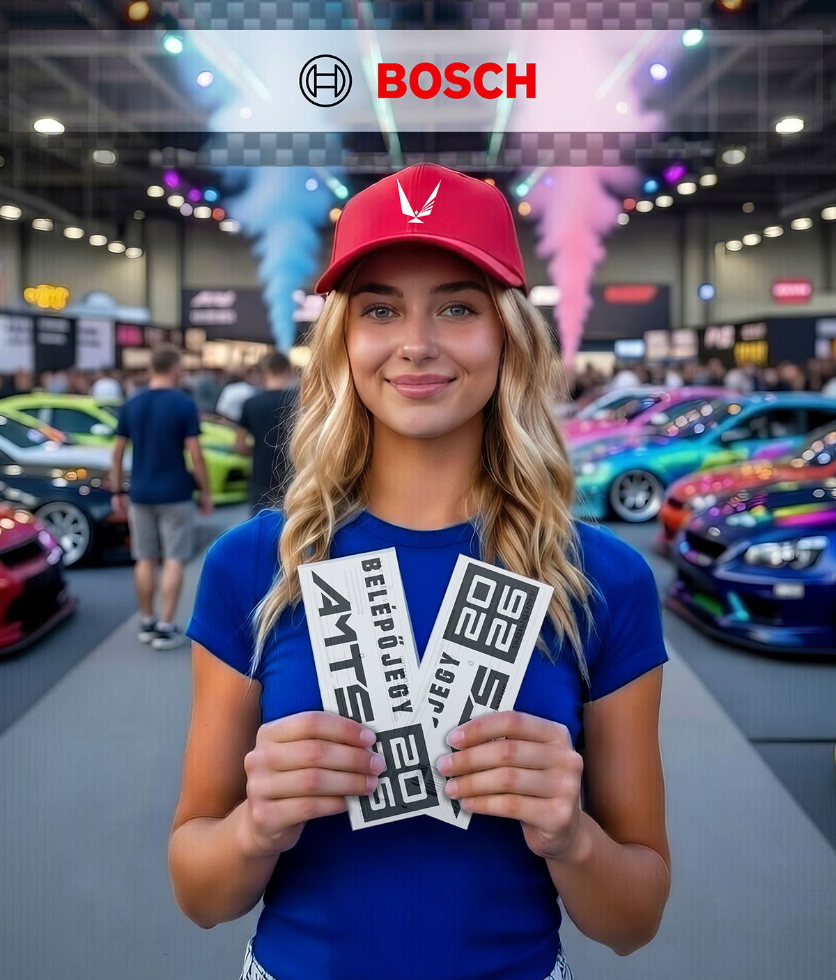 Bosch akció AMTS belépőjegyekért 