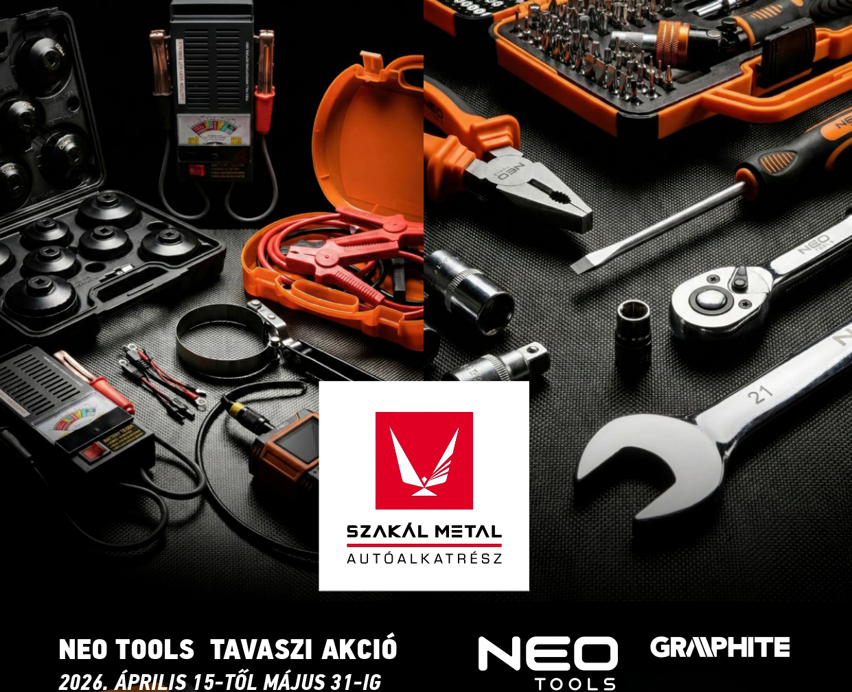 NEOTools+Graphite szerszám akció