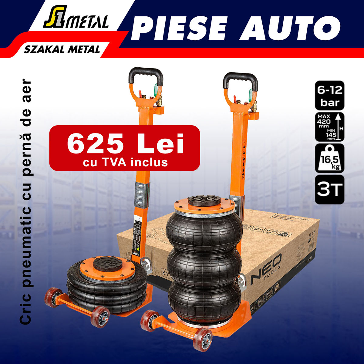 11-737_NEO Cric pneumatic cu pernă de aer