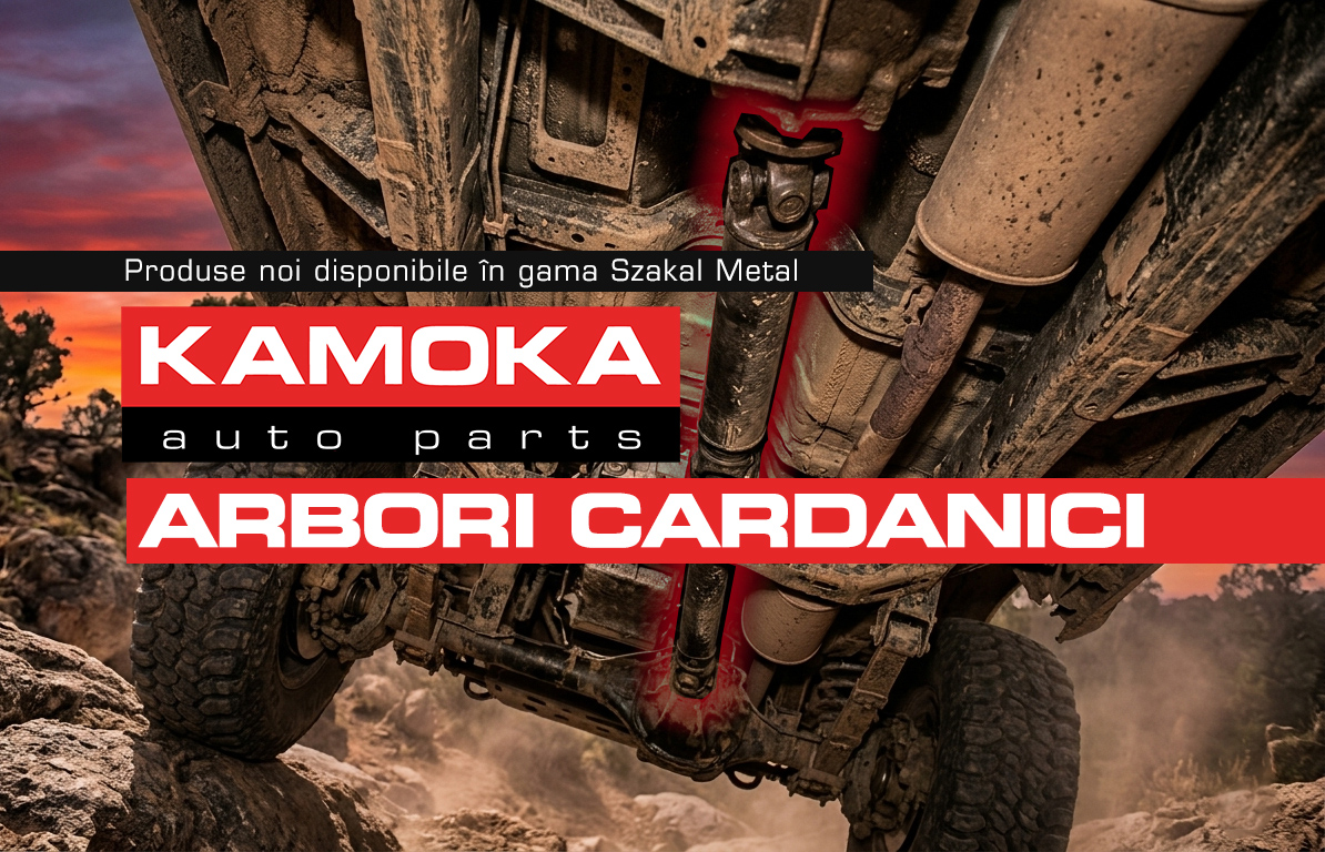 Arbori cardanici în gama Szakal Metal