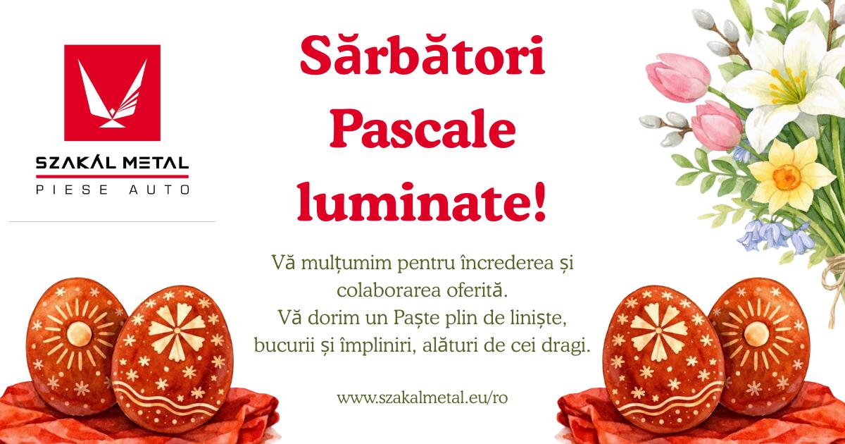 Sărbători Pascale luminate!