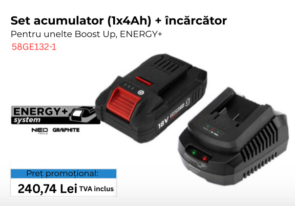 GRAPHITE Acumulator, unealta de mână 58GE132-1