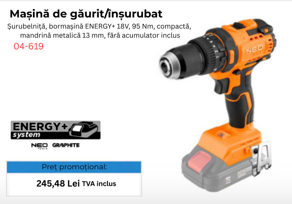 Şurubelniţă cu acumulator 04-619