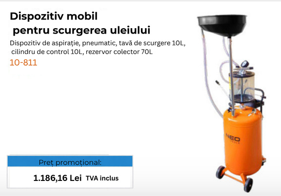 Colector ulei uzat 10-811