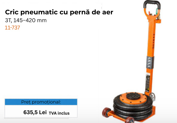 NEOTOOLS Cric pneumatic 11-737
