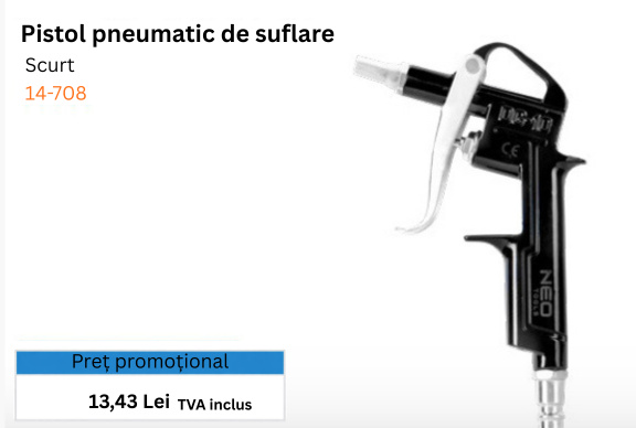 NEOTOOLS Pistol pentru suflat