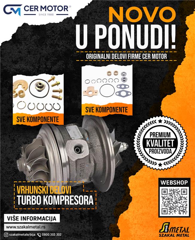 TURBINE I REZERVNI DELOVI