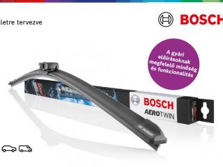 Tisztán látás és biztonság Bosch Aerotwin ablaktörlőkkel